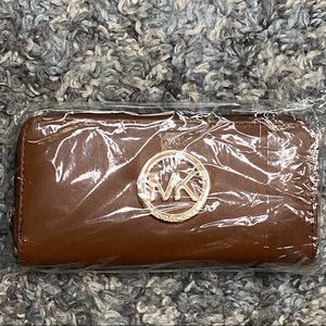 Michael Kors | Brown Leather Wallet